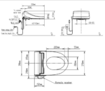ban ve ky thuat nap bon cau american standard slim wp 7sr1 dien tu