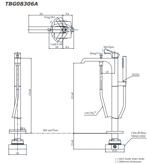 ban ve ky thuat sen tam dat san toto tbg08306a tbn01105b