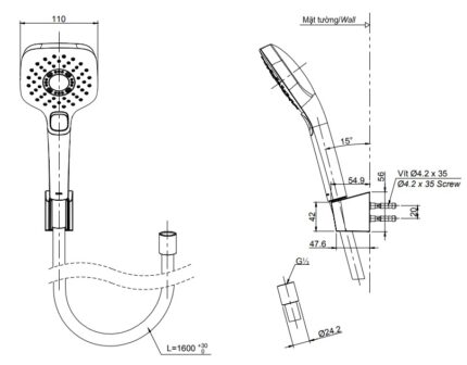ban ve ky thuat tay sen toto tbw02006a massage 3 che do 2