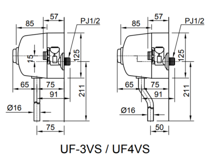 ban ve ky thuat van xa tieu nam inax uf 4vs