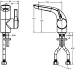 ban ve ky thuat voi chau lavabo american standard ids wf 6801