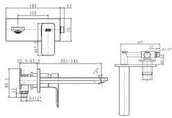 ban ve ky thuat voi chau lavabo american standard wf 1304 dong acacia evolution gan tuong nong lanh