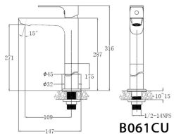 ban ve ky thuat voi chau lavabo caesar b061cu co cao lanh