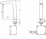 ban ve ky thuat voi chau lavabo cam ung american standard wf 8507 2