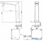 ban ve ky thuat voi chau lavabo cam ung american standard wf 8510 2