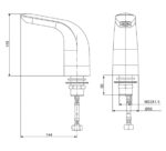 ban ve ky thuat voi chau lavabo cam ung american standard wf 8832 2