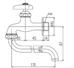 ban ve ky thuat voi gan tuong inax lf 12 13