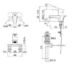 ban ve ky thuat voi inax nong lanh lfv 1201s 1