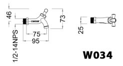 ban ve ky thuat voi lanh caesar w034 gan tuong o21