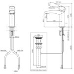 ban ve ky thuat voi lavabo toto tlg09301v