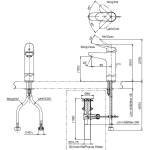 ban ve ky thuat voi lavabo toto tls04304v