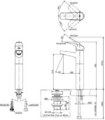 ban ve ky thuat voi nong lanh toto tvlm106cr