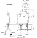 ban ve ky thuat voi nuoc toto nong lanh tlg03303v