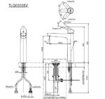 ban ve ky thuat voi nuoc toto nong lanh tlg03305v