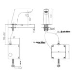 ban ve ky thuat voi nuoc tu dong inax amv 50b