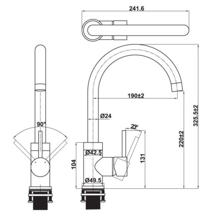 ban ve ky thuat voi rua bat hafele ht21 ch1f220c 57755240 nong lanh