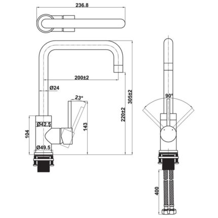 ban ve ky thuat voi rua bat hafele ht21 ch1f220u 57755250 nong lanh