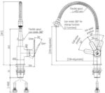 ban ve ky thuat voi rua bat inax sfv 303s nong lanh