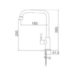 ban ve ky thuat voi rua bat malloca k 115 xfit lanh