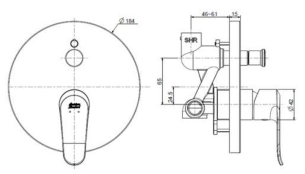 ban ve ky thuat voi sen am tuong american standard wf 0721 dong modern