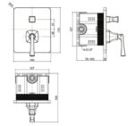 ban ve ky thuat voi sen am tuong american standard wf 1621 kastello