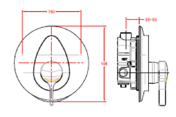 ban ve ky thuat voi sen am tuong american standard wf 6822 ids