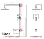 ban ve ky thuat voi sen am tuong caesar bs644