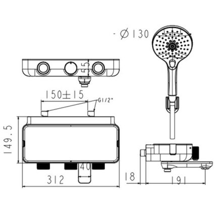 ban ve ky thuat voi sen cam bien nhiet do american standard wf 4954 2