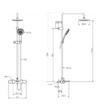 ban ve ky thuat voi sen cay american standard wf 4952