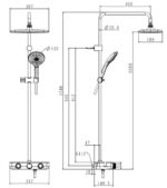 ban ve ky thuat voi sen cay american standard wf 4955 dong easyset exposed nhiet do