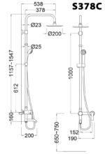 ban ve ky thuat voi sen cay caesar s378c nong lanh