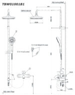 ban ve ky thuat voi sen cay toto tbw01001b1 tbw01001b1 tbw01001ba