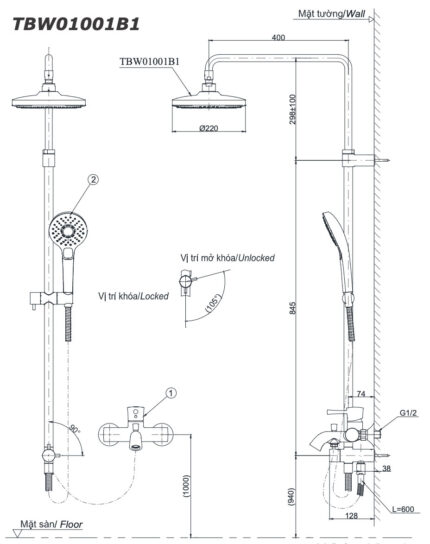 ban ve ky thuat voi sen cay toto tbw01001b1 tbw01001b1 tbw01001ba