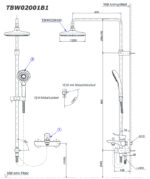 ban ve ky thuat voi sen cay toto tbw02001b tbw02001b1 tbw02001ba