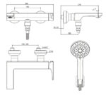 ban ve ky thuat voi sen tam american standard wf 0811 dong la moda