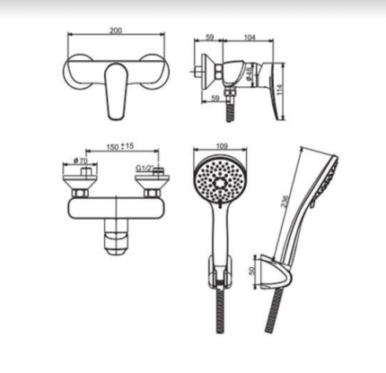 ban ve ky thuat voi sen tam american standard wf 0912 milano