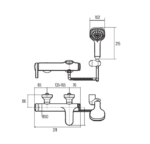 ban ve ky thuat voi sen tam american standard wf 6811 ids