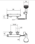 ban ve ky thuat voi sen tam american standard wf 6812
