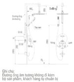 ban ve ky thuat voi sen tam inax bfv 71sec