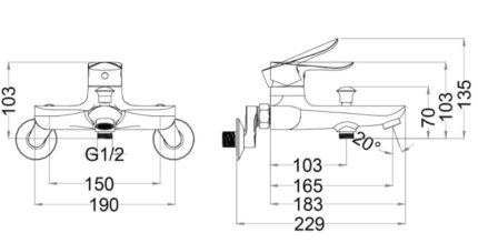 ban ve ky thuat voi sen tam nong lanh caesar s 733c