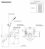ban ve ky thuat voi sen tam toto tbg02302v nong lanh