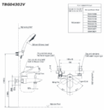 ban ve ky thuat voi sen tam toto tbg04302v nong lanh