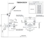 ban ve ky thuat voi sen tam toto tbs04302v dgh108zr nong lanh