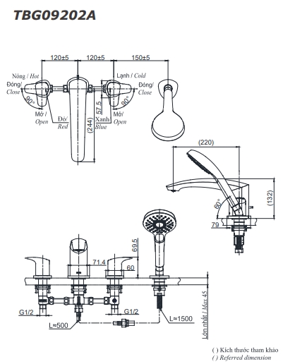 ban ve ky thuat voi xa bon toto tbg09202a