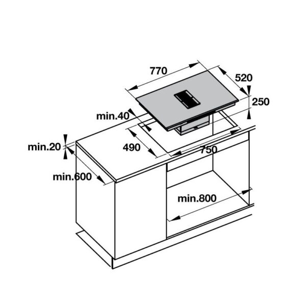 ban ve lap dat bep tu ket hop hut hafele 53661655
