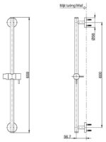 ban ve thanh truot tay sen tbw01016b toto