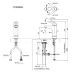 ban ve voi nuoc toto tls03305v nong lanh