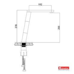 ban ve voi rua bat nong lanh konox kn1209