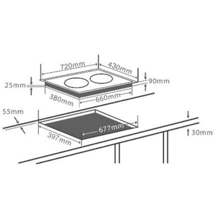 bang thong so ky thuat bep dien chef eh dhl321