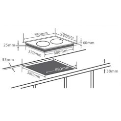 bep tu chefs eh dih890 inverter ben dep chinh hang gia tot 2018